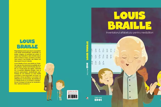Louis Braille - Inventatorul alfabetului pentru nevăzători | MICII MEI EROI