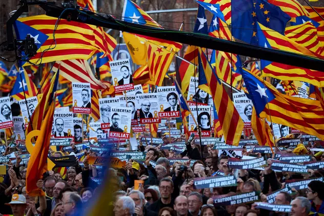 Spania i-a grațiat pe separatiștii catalani condamnați la închisoare după tentativa de secesiune din 2017