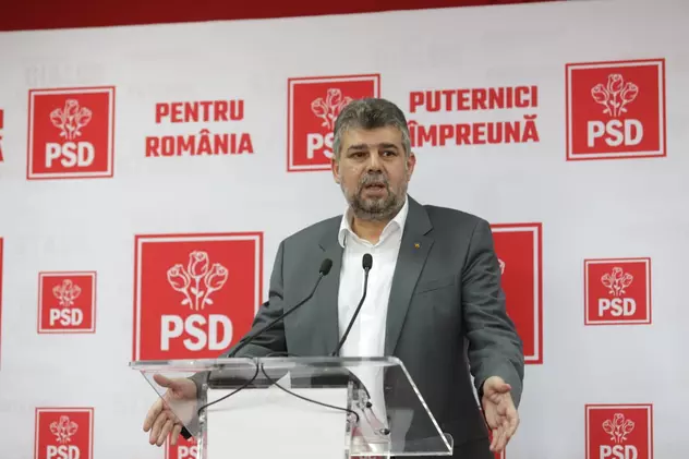 Marcel Ciolacu susține că PSD nu exclude să depună o moțiune de cenzură împotriva Guvernului PNL până la sfârșitul anului