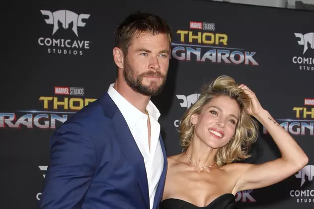 Cu ce a plecat Chris Hemsworth de pe platourile de filmare de la "Thor". Soția sa l-a dat de gol