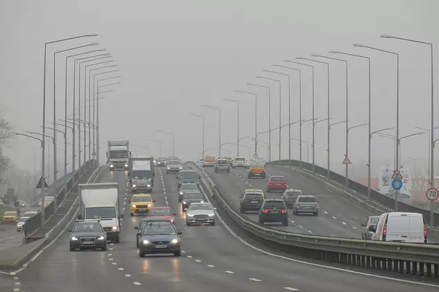 ANM a emis un Cod galben de ceaţă în Bucureşti şi în alte opt judeţe din țară. Meteorolog: "Ceața se poate repeta și mâine"