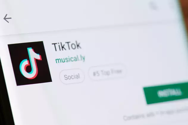 Aplicația TikTok