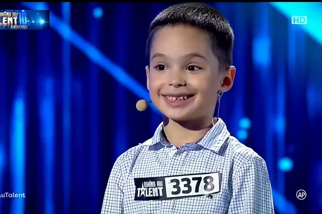 Al treilea Golden Buzz la ”Românii au talent”. Ce face Theodor Marcu, copilul de 6 ani care vrea să fie „geniul tuturor lucrurilor”