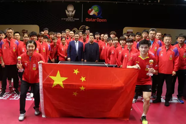 Componenții echipei de tenis de masă a Chinei au donat cei 250.000 de dolari câștigați la Openul Qatarului pentru bolnavii de coronavirus din Wuhan