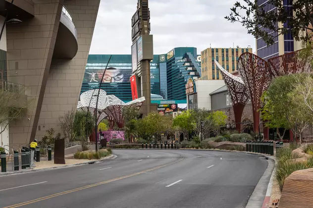 Las Vegas, imagini dezolante. Cum arată  capitala mondială a distracței în prima zi după ce au fost închise cazinourile și hotelurile