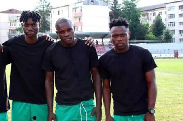 Cinci fotbaliști camerunezi, blocați în România. ”Stau bine merci la Fălticeni”