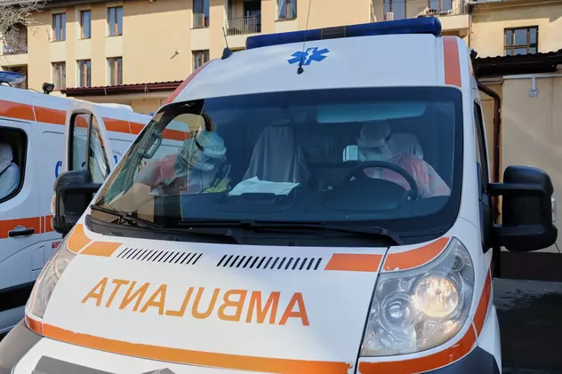 Un medic de la Ambulanța Olt a murit după ce a fost infectat cu COVID-19 FOTO: RAUL STEF / MEDIAFAX FOTO