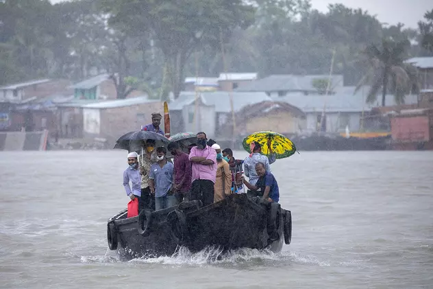 Ciclonul Amphan este cea mai puternică furtună care a lovit Golful Bengal Foto: Hepta