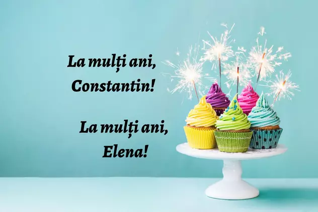 Nume sărbătorite de Constantin și Elena