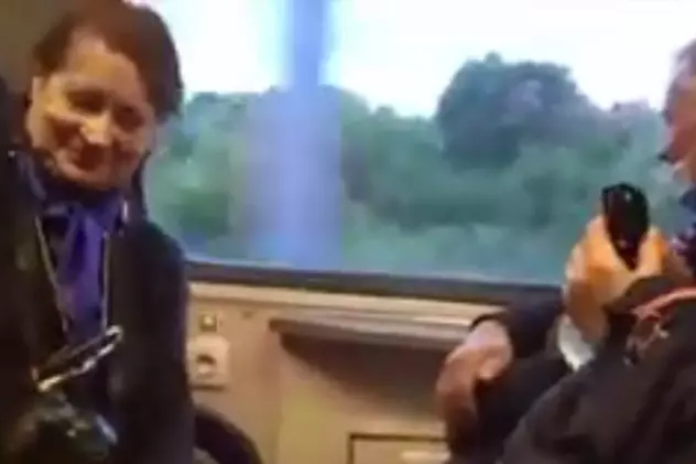 VIDEO | Imagini uluitoare dintr-un tren care circula pe ruta Brașov - București. Pasageri înghesuiți și fără măști