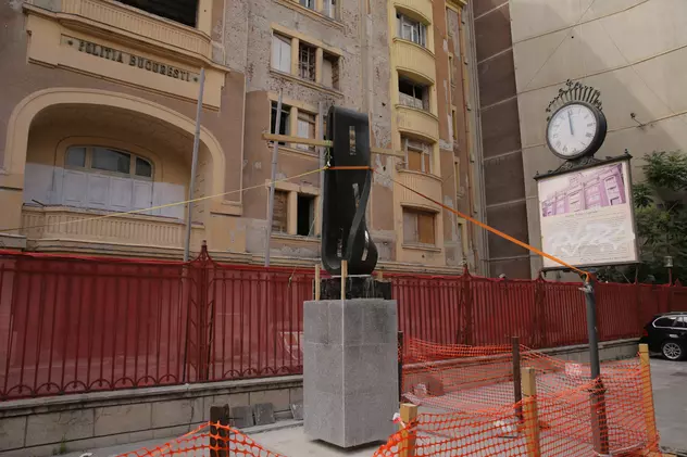 Cum arată monumentul ridicat în Capitală în memoria poliţiştilor rutieri căzuţi la datorie