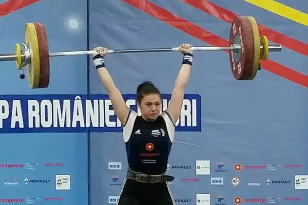 Maria Grigoriu, halterofilă din lotul național, depistată pozitiv cu stanozolol. Ce riscă România în perspectiva Jocurilor Olimpice