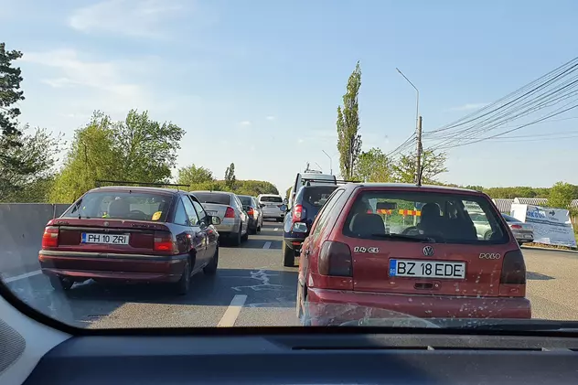 Autostrada A3, A2 și DN1 sunt aglomerate, duminică seara. Se întorc turiștii de la munte și de pe litoral
