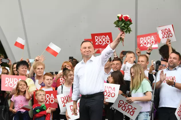 Președintele în exercițiu al Poloniei, Andrzej Duda FOTO: EPA
