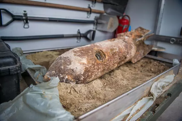 O bombă din timpul celui  de-al Doilea Război Mondial a fost găsită într-un cartier din Budapesta