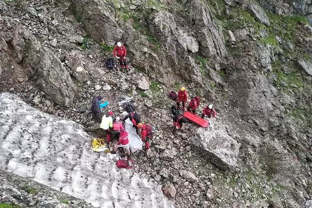 UPDATE | VIDEO | În ce stare se află turista căzută în prăpastie în Masivul Bucegi