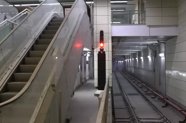 VIDEO | Scurgeri de apă la staţia de metrou Valea Ialomiţei. Explicația Metrorex