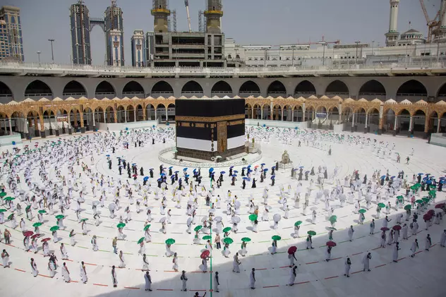 60.000 de oameni pot participa la pelerinajul de la Mecca. Înainte de pandemie veneau peste 2 milioane