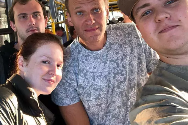 Ultima fotografie cu liderul opoziției ruse Alexei Navalnîi, când ar fi fost deja otrăvit