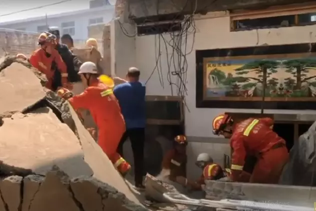 VIDEO | Cel puțin 29 de oameni au murit în China, după ce un restaurant s-a prăbușit în timp ce un bătrân își serba ziua de naștere
