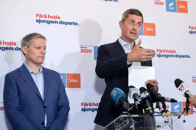 VIDEO | USR-PLUS, reacție la clipul cu presupuși militanți ai Alianței purtând peruci de femei și alungați de cetățeni indignați: O înscenare marca PSD