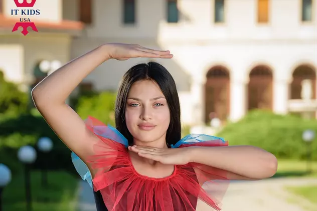 [Excelență la 14 ani] Adina Georgiana Popovici, adolescenta din Glina care a ajuns model internațional la doar 14 ani (publicitate)