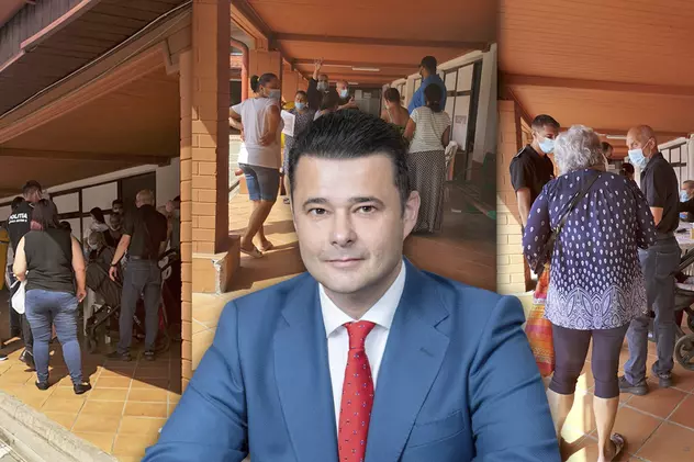 Vin alegerile, coadă în Piața Coșbuc! 100 de lei electorali de la primarul Daniel Florea pentru oamenii cu venituri sub 1.500 de lei din Sectorul 5 al Capitalei