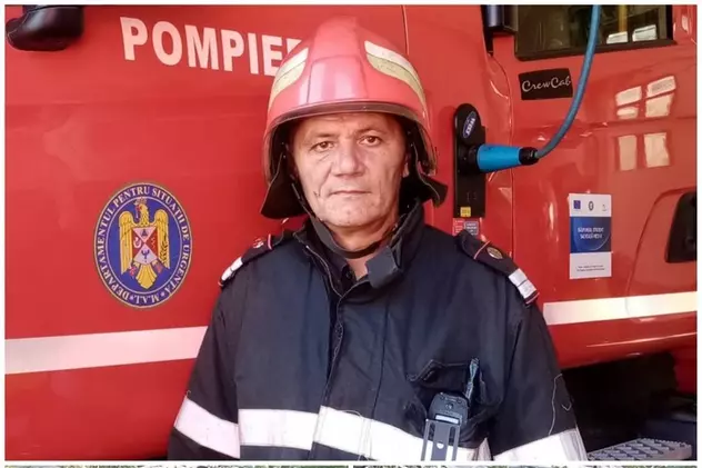Un pompier din Caraş Severin aflat în timpul liber a scos un copil în viaţă dintr-o mașină răsturnată: “Nu te speria, micuţule, sunt pompier”