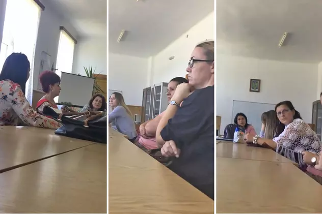 VIDEO | Cum se negociază repetenții la o școală din Vâlcea. Derapaj rasist al unei profesoare: “Mai este țiganul (...) pe care îl putem reînscrie în clasa a V-a”