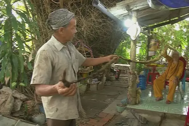 Un bărbat din Vietnam nu s-a mai tuns de 80 de ani FOTO: www.rte.ie