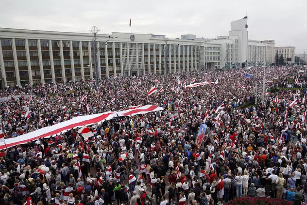 Proteste masive în Belarus