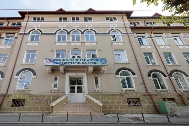 Focar COVID la Spitalul Witting din București: Au fost sistate internările pe chirurgie și medicină internă