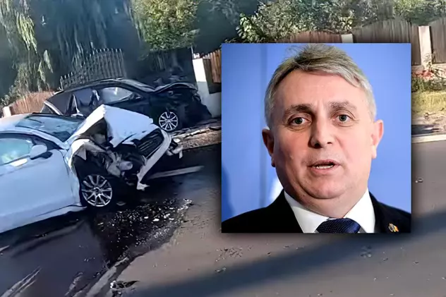Noi detalii despre accidentul în care a fost implicată mașina în care se afla ministrul Lucian Bode. Cine era la volan