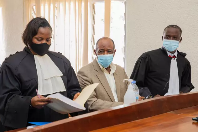 Paul Rusesabagia a aflat ieri la tribunal care sunt acuzațiile ce i se aduc. Foto Profimedia