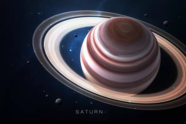 Planeta Saturn - ce caracteristici are a șasea planetă din sistemul solar