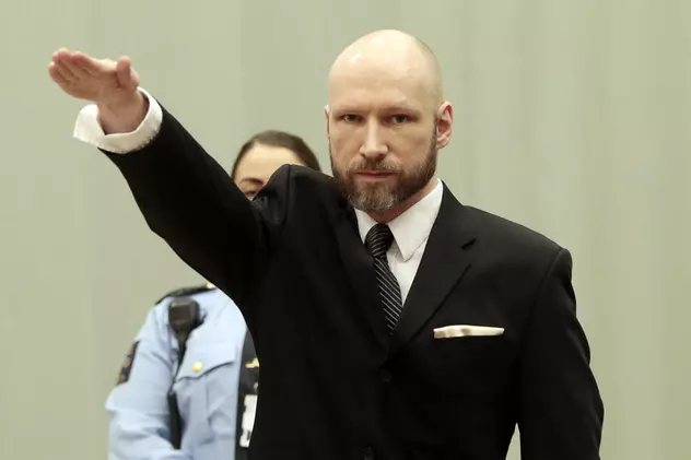 Extremistul norvegian Anders Breivik, care a ucis 77 de persoane în 2011, a cerut eliberarea condiționată