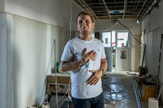 Codin Maticiuc îi dă exemplu statului de bani gata, renovând secţia de Oncologie Pediatrică de la Spitalul Fundeni: ”După etajul 7, mă apuc şi de alte etaje!”