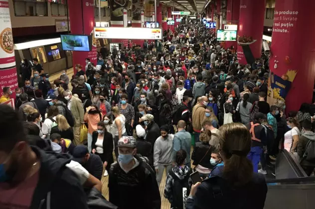 Metrorex anunță reguli noi pentru evitarea aglomerării stațiilor de metrou