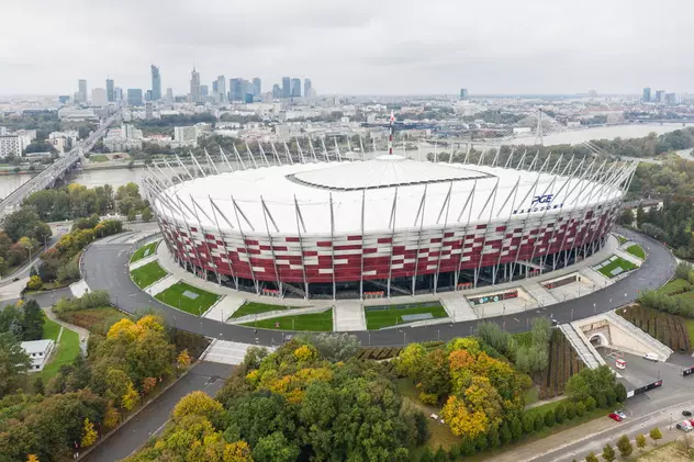 Polonia vrea să transforme temporar Stadionul Național din Varșovia pe post de spital pentru COVID-19