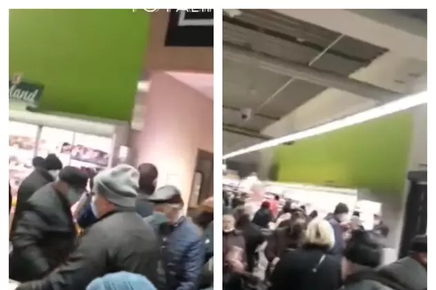 VIDEO  | Zeci de oameni s-au înghesuit într-un supermarket din Alexandria, după ce au fost anunțate reduceri la carne