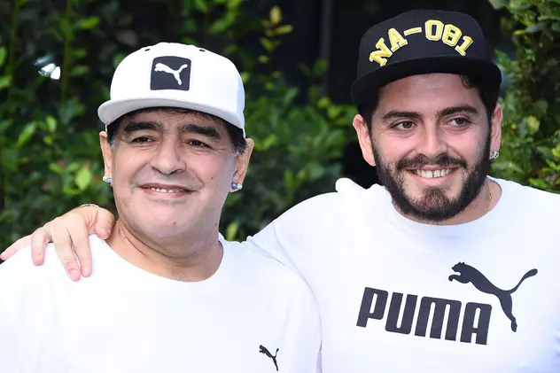 Fiul lui Maradona a aflat vestea morții tatălui său în spital, internat cu COVID-19.  Diego Jr. s-a externat de urgență