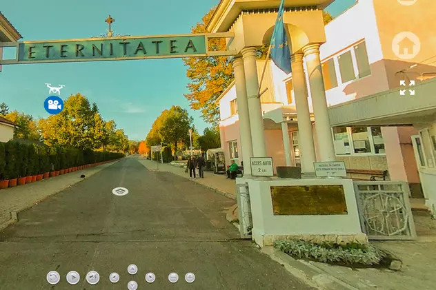Primul cimitir din România care și-a făcut „muzeu virtual” în pandemie: mormintele lui Creangă, Kogălniceanu sau Delavrancea pot fi vizitate online