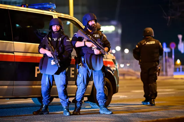 Viena, lovită de 6 atentate teroriste (foto EPA)