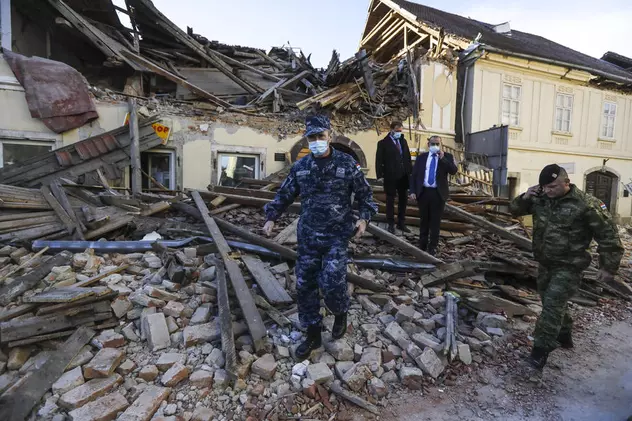 VIDEO | Cutremur cu magnitudinea 6,4 în Croaţia. Cel puțin șapte oameni și-au pierdut viața, printre care și un copil. România, pregătită să acorde sprijin