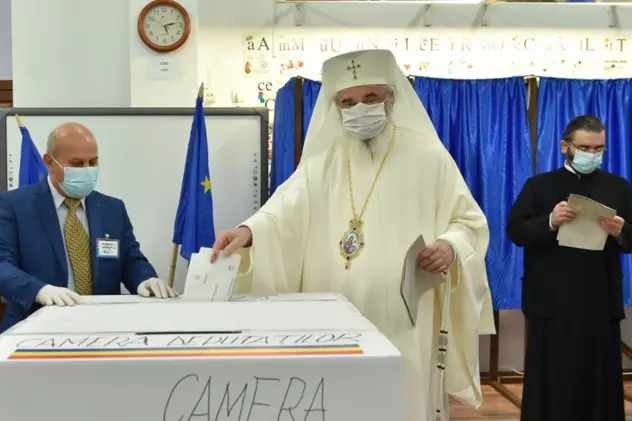 Patriarhul Daniel a votat la alegerile parlamentare