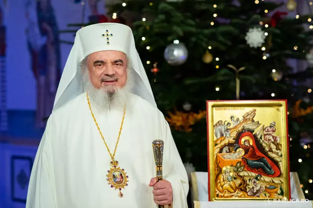 Mesajul de Crăciun al Patriarhului Daniel: „Poporul român este îndoliat. E nevoie de rugăciune și speranță”