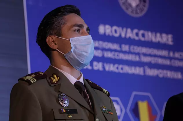 Valeriu Gheorghiță, coordonatorul campaniei de vaccinare anti-COVID. Foto: Inquam Photos / Octav Ganea