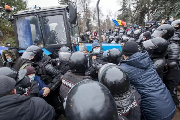 Proteste Republica Moldova (foto EPA)