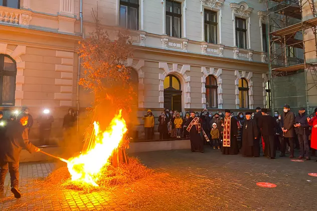 Crăciunul pe rit vechi sărbătorit de sârbii din Timisoara