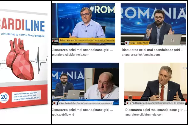Medici români și un fost ministru al sănătății, folosiți în promovarea unui „tratament-minune” pentru inimă pe site-uri obscure din Rusia